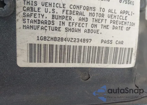 1997 Saturn Sw Sw1 from USA, damaged, VIN 1G8ZH8284VZ234897